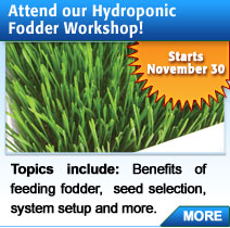 Fodder Workshop - FarmTek