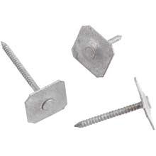Hardware &amp;amp; Fasteners - Nails &amp; Staples - Hot Dipped Galvanized Square Head Cap Nail 1 1/2"