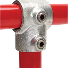 Building Materials - Quik Klamp Pipe Fittings - Quik Klamp 1" Short Tee (for 1.315" OD Pipe)