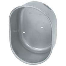 Hog Equipment - Hog Watering Systems - Stainless Steel Water Cup 7" x 11"