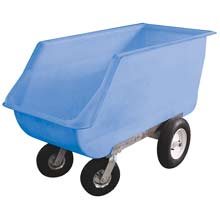 Agricultural Supplies - Name not found - PolyMax Poly Feed & Utility Cart - 15 Bushel