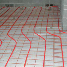 Tension Fabric Buildings - ClearSpan Building Accessories - Building Flooring - TekCoil Pex-Al-Pex Radiant Coil - TekCoil Pex-Al-Pex Radiant Coil