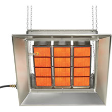 Heaters &amp;amp; Accessories - Infrared Heaters - StarGlo Ceramic Infrared Heater - Natural Gas, 30K BTU