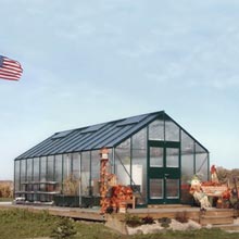 Greenhouses &amp;amp; Accessories - Professional Greenhouses - Backyard Pro Greenhouse II 11'8"W x 8'10"H x 24'8"L