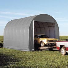 Tension Fabric Buildings - ClearSpan Value Line - Value Line 14'W Round Style Storage Master