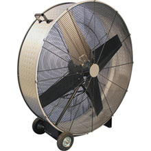 Cooling &amp;amp; Exhaust Fans - Portable Fans - ValuTek 42" Direct Drive Portable Drum Fan