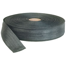 Fencing &amp; Containment - Polypropylene Curtain Retaining Strapping - 4" Black