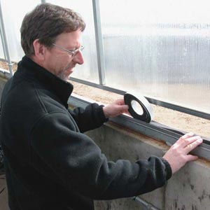  - Pre-Compressed Foam Weather Strip - 20'L