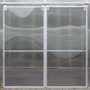 Doors &amp;amp; Hardware - ClearSpan Greenhouse Doors - Sliding Double Greenhouse Door