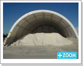 ClearSpan Hercules Truss Arch Road-Salt Storage Structures - FarmTek