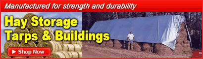 Hay Storage Tarps and Buildings - FarmTek