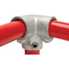 Tension Fabric Buildings - ClearSpan Building Accessories - Quick Klamp Pipe Fittings - Quik Klamp 3-Way Blind Corner