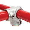 Tension Fabric Buildings - ClearSpan Building Accessories - Quick Klamp Pipe Fittings - Quik Klamp 3-Way Open Corner