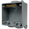 Electrical Supplies - Electrical Boxes &amp; Covers - PVC Double Gang Boxes