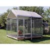 Tension Fabric Buildings - Livestock &amp;amp; Animal Housing - K9 Dog Kennels - K-9 Clubhouse Roof Frame Kits