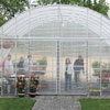 Doors &amp;amp; Hardware - ClearSpan Greenhouse Doors - Double Sliding Door Kit for Clearview Greenhouses