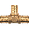 Building Materials - TekCoil Pex-Al-Pex Radiant Coil - TekCoil Red Pex-B Fittings &amp; Accessories - TekCoil&trade; Red Pex-B Pex Crimp Tees
