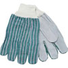 Safety &amp;amp; Protection - Barn Work Gloves - Leather Palm Clute Cut Gloves