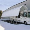 Tension Fabric Buildings - Garages &amp; Storage - ClearSpan Open Garage/RV Storage