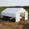 Tension Fabric Buildings - Livestock &amp; Animal Housing - Moo-Tel Calf Nursery w/ Ends