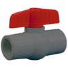 Plumbing &amp;amp; Accessories - Valves, Gauges &amp; Regulators - SCH 80 PVC Compact Ball Valves