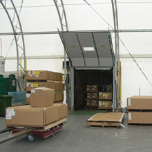 Iowa ClearSpan Tension Fabric Warehouse Building