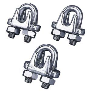 Stainless Steel Cable Clamp - 1/8 - FarmTek