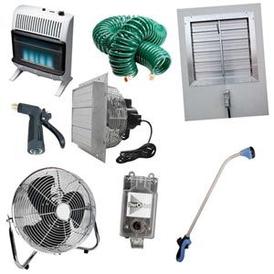 Large Greenhouse Equipment Pack