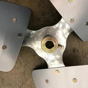 Galvanized Replacement Fan Blade - 36