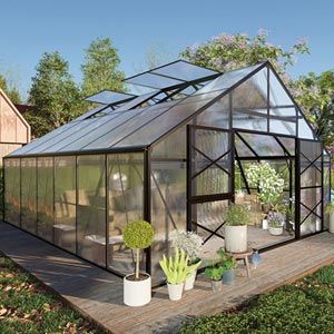 GrowSpan Estate Deluxe Small Greenhouse Extension Kits