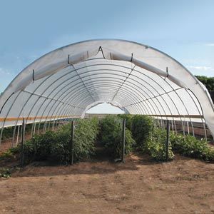 GrowSpan Round Premium High Tunnel 30'W x 12'H x 60'L