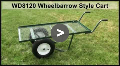 Wheelbarrow Style Cart - YouTube Video