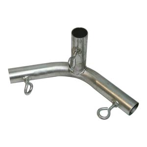 3-Way Pipe Coupler - 1.66"