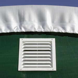 ClearSpan&#153; Gable Vent 8" x 8"