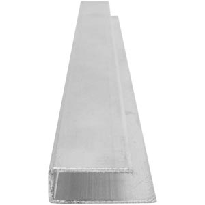 Aluminum U-Profile - 8'L