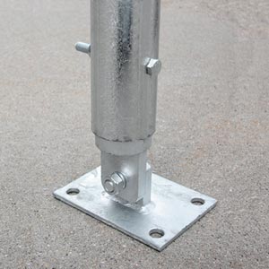 Heavy Duty Base Plates for 1.900"/2.375" OD pipe