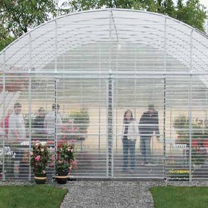Double Sliding Back Door Kit for Clear View Greenhouses