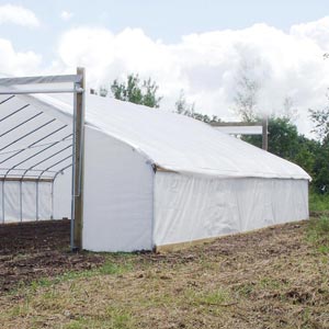5.2 oz. Clear Prefabricated Greenhouse Panel - 24' x 110'
