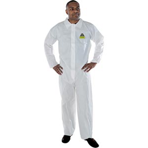  - DEFENDER™ Disposable Coveralls w/Elastic Wrists & Ankles
