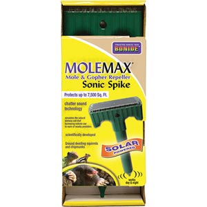 Molemax Solar Stake