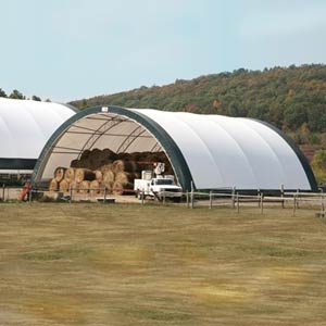  - ClearSpan Truss Arch Hay Storage Buildings