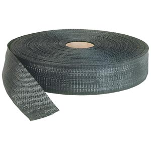 Batten Tape/Fence Strapping - 1&quot;W x 300'L Black