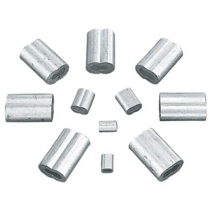 Aluminum Cable Sleeve 1/8"