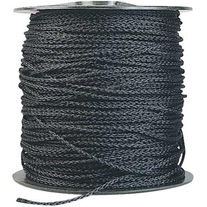 Black Polypropylene Rope - 3/16" x 1,000' Spool