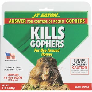 - Gopher & Mole Control