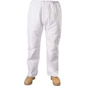 Tyvek Pants with Elastic Waist - XL
