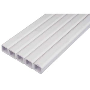 Square PVC Water Pipe - 10'L 