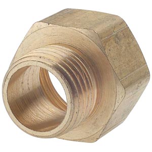 Brass Hose Fitting 3/4" FGH x 3/4" MPT