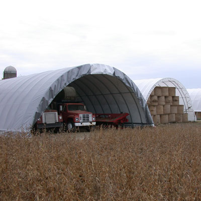 ClearSpan Truss Arch Hay Storage Buildings