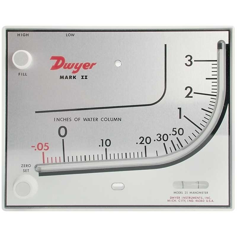 Dwyer ® Mark II Manometer FarmTek